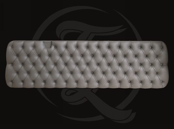 Bedplaat - gecapitonneerd