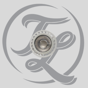 LED spot red extra bright (with holder)