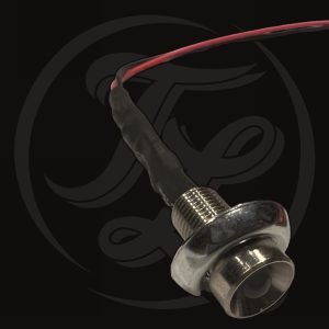 Led punt rood met bedrading