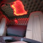 Custom interior cabin volvo truck