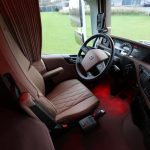 Custom interior volvo truck