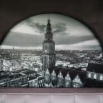 Martinitoren Groningen vrachtwagen