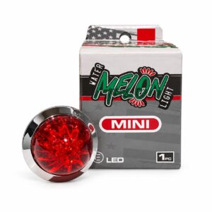 Omnius mini melonlight rood 12/24 volt