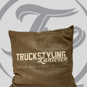 sierkussen beige/bruin123