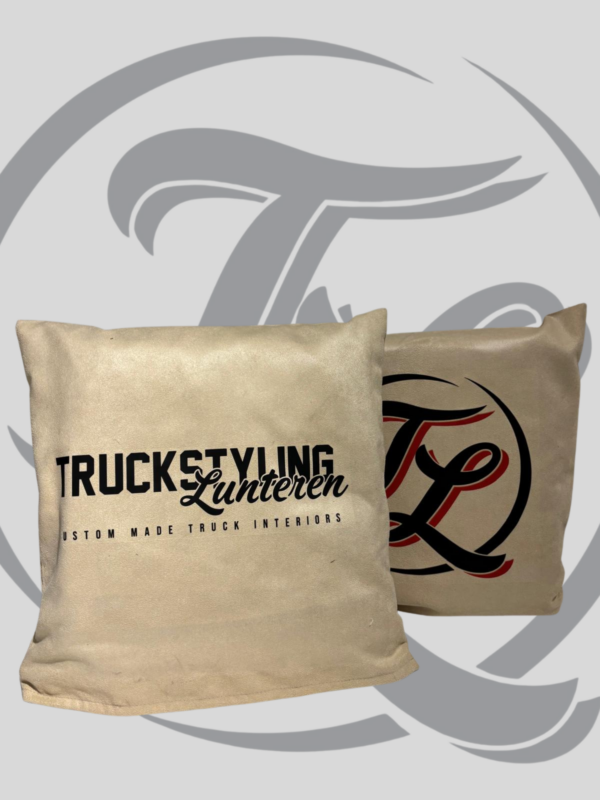 sierkussen beige - Afbeelding 2