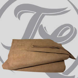 set zijgordijnen bruin/beige