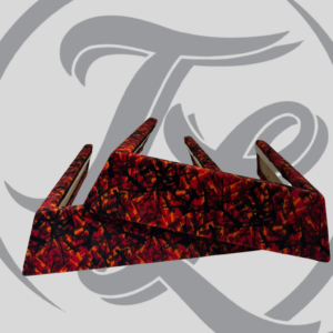 rode pluche stoelhoeken