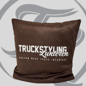 sierkussen donkerbruin