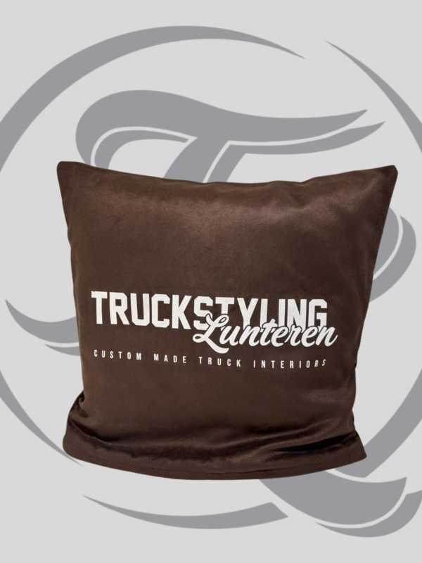 sierkussen donkerbruin