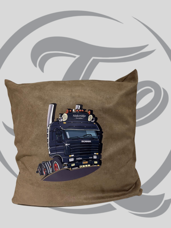 sierkussen beige/bruin 123