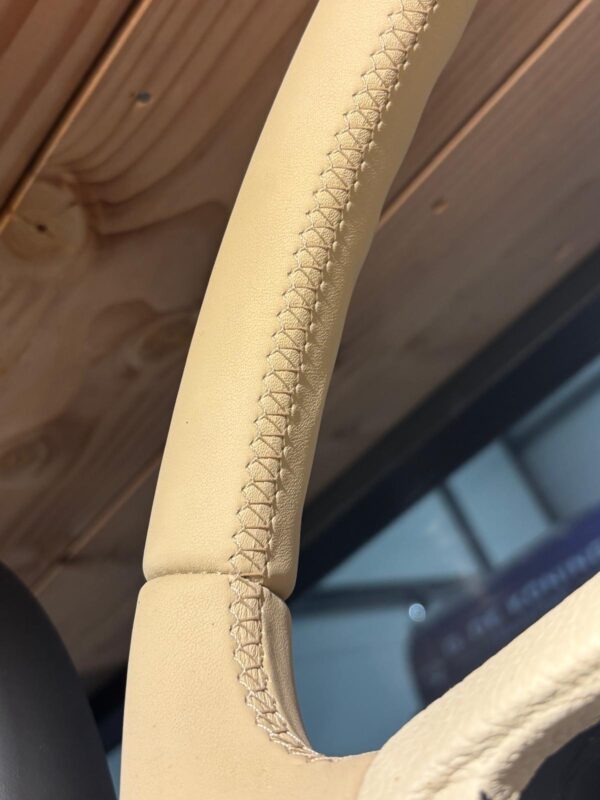 leren scania next gen stuur beige - Afbeelding 2