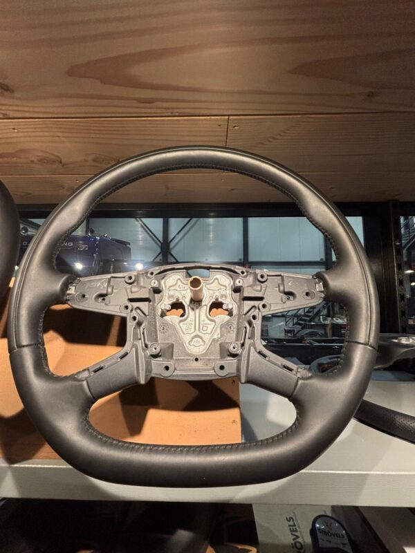 leren stuur Scania next gen zwart