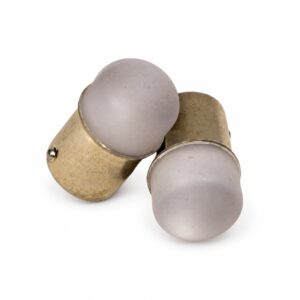 BA15S led lampen set wit-rood