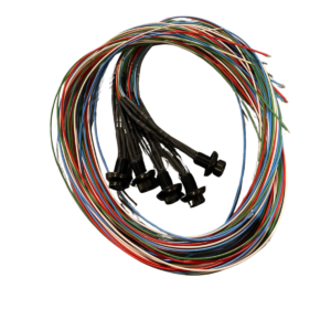 LED point red with wiring (kopie)